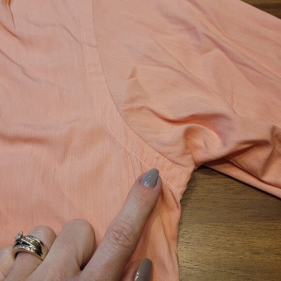 🧡 Polo Ralph Lauren Estate Shirt – Men’s 16.5 34/35 – Orange – VTG – EUC - Picture 9 of 9